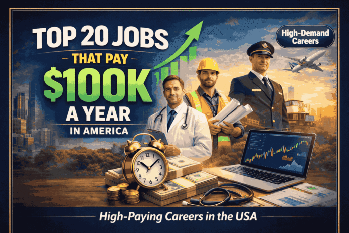 Jobs That Pay $100K a Year in America